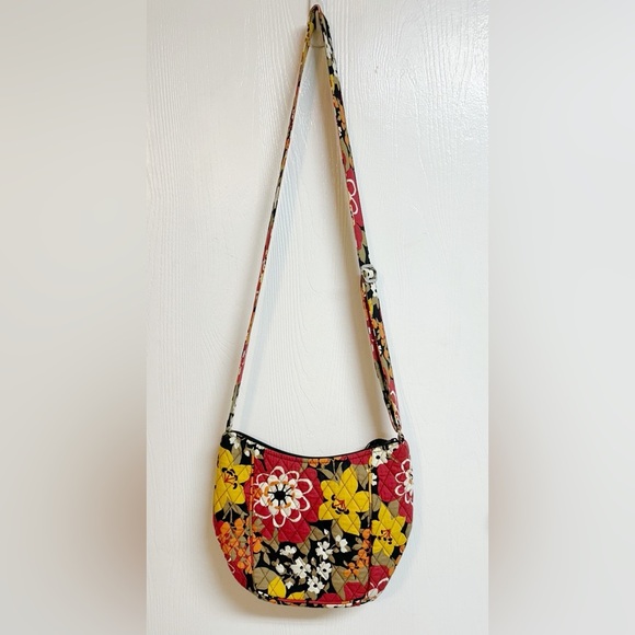 Vera Bradley Crossbody Bag Purse Bittersweet Medium Retired Clare Quilted - Picture 5 of 9